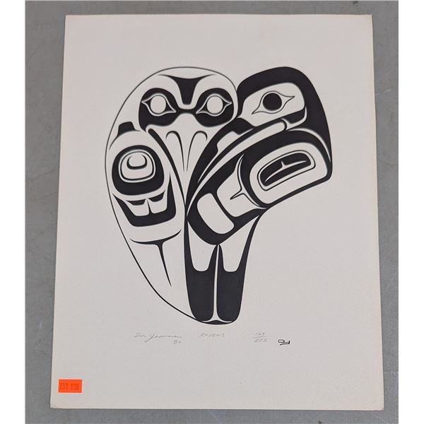 Ravens' Indidgenous Signed Limited Edition Serigraph
