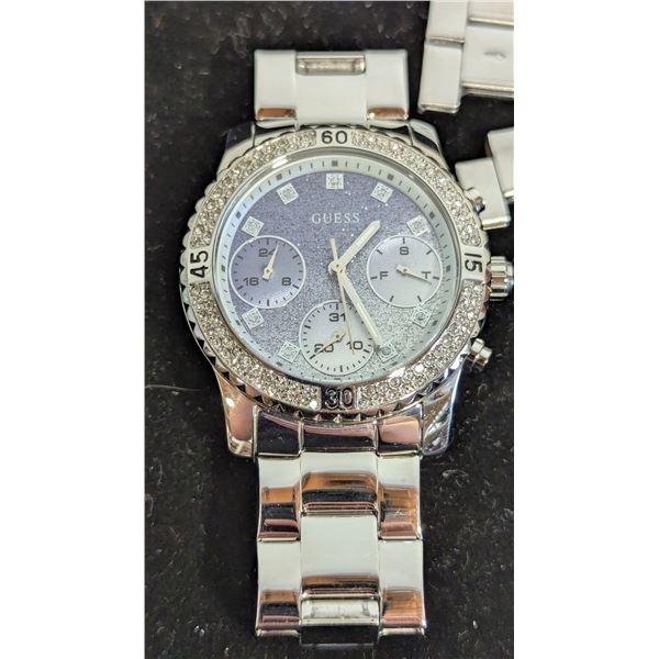 Guess Women's Confetti Swarovski Crystal Wristwatch