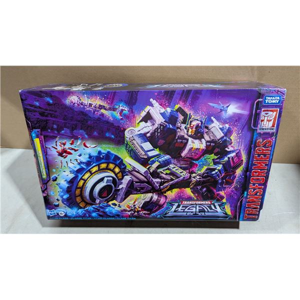 2022 Hasbro Transformers Legacy Titan Class Cybertron Universe Metroplex 22" Figure