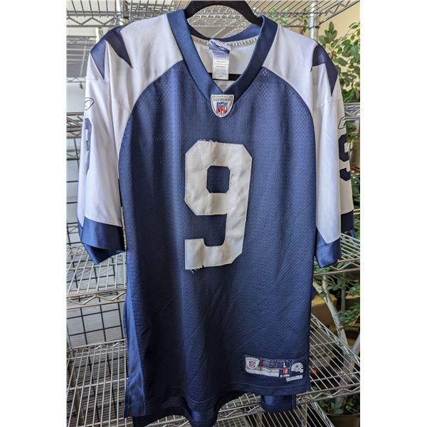 VTG Reebok Dallas Cowboys Tony Romo #9 Authentic NFL Jersey