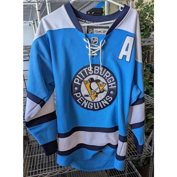 Reebok Pittsburgh Penguins Evgeni Malkin #71 Center Ice Authentic NHL Jersey