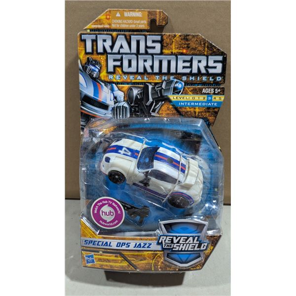 2010 Hasbro Transformers Reveal The Shield Deluxe Class Special Ops Jazz