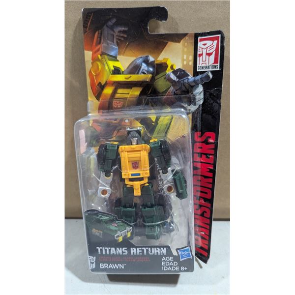 2017 Hasbro Transformers Titans Return Legends Class Brawn