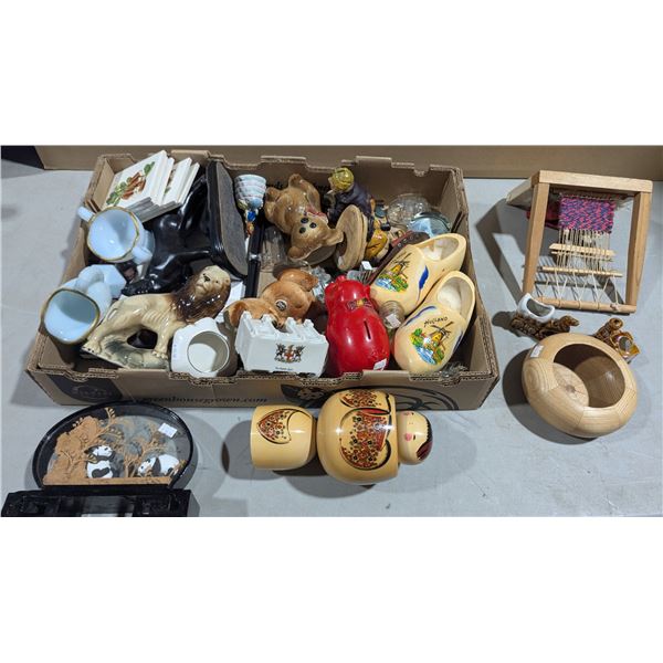 VTG Lot of Handcrafted Hobbyist Items & Ceramic Novelties