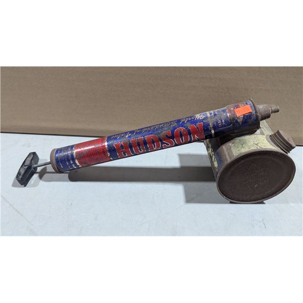 VTG Hudson Comet Continuous Hand Pump Insect Sprayer w/ Metal Reservoir Canister