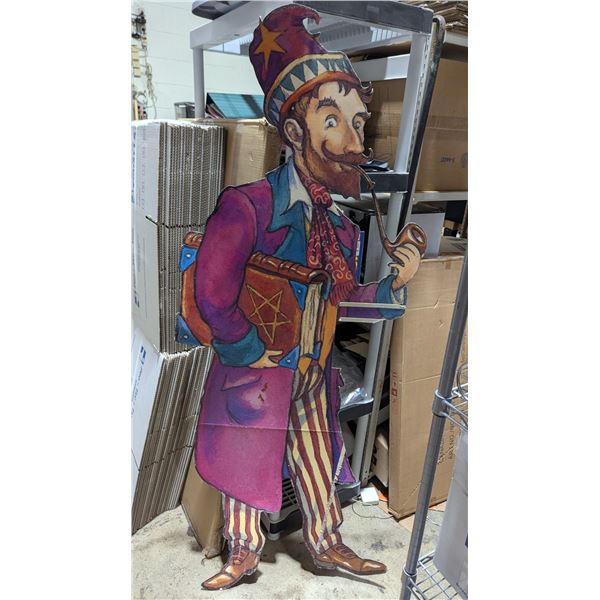 VTG Harry Potter Original Bloomsbury Book Back Cover Robertus Tallis Lifesize Cardboard Cutout