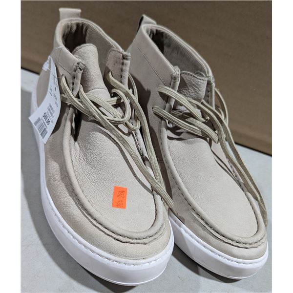 Steve Madden Willis Taupe Suede High-Top Chukka Sneakers