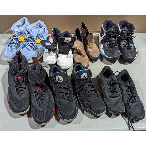 Mixed Nike & Air Jordan Athletic Shoe Box Lot – Sizes Mixed, Men's Basketball & Running