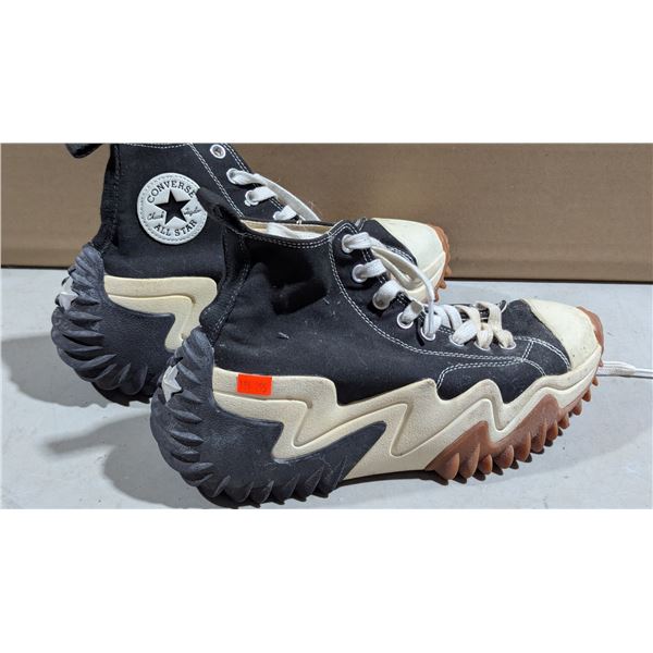 Converse Run Star Motion CX Platform Black White Gum Honey Shoes