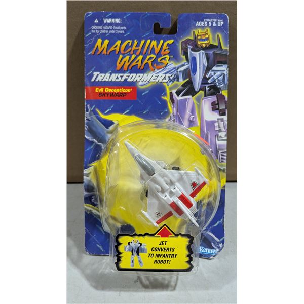 1997 VTG Kenner Transformers Machine Wars Skywarp Basic Class Figure