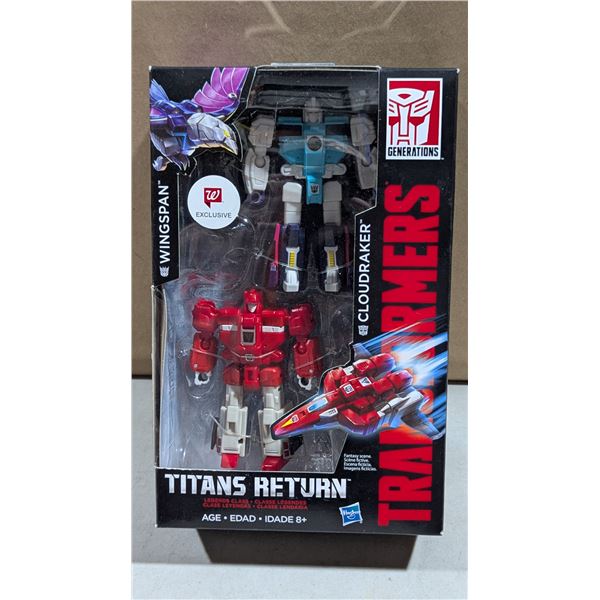 2017 Hasbro Transformers Titans Return Wingspan & Cloudraker Clones 2-Pack