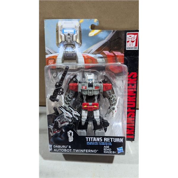 2016 Hasbro Transformers Titans Return Autobot Twinferno & Daburu