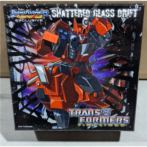 2012 Transformers Collectors Club TFCC Shattered Glass Drift Timelines