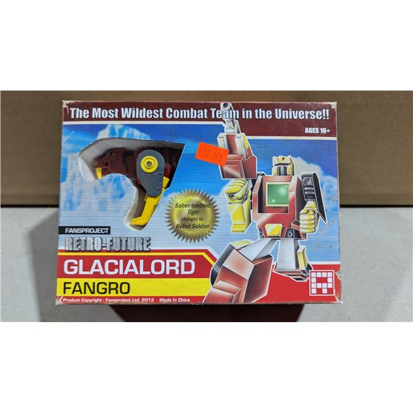 2013 Fansproject Retro-Future Glacialord Fangro 3rd Party Action Figure