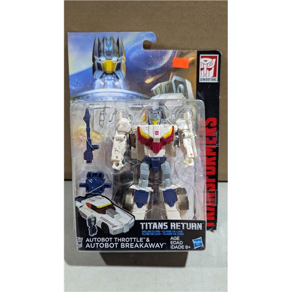 2016 Hasbro Transformers Titans Return Autobot Throttle & Breakaway