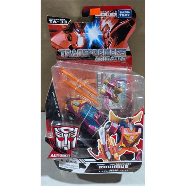 2010 Takara Tomy Transformers Animated TA-33 Rodimus Deluxe Japanese Figure