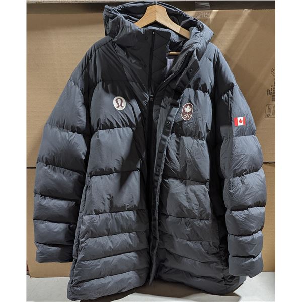 2022 Lululemon Team Canada Beijing Winter Olympics Men's Down Parka Jacket