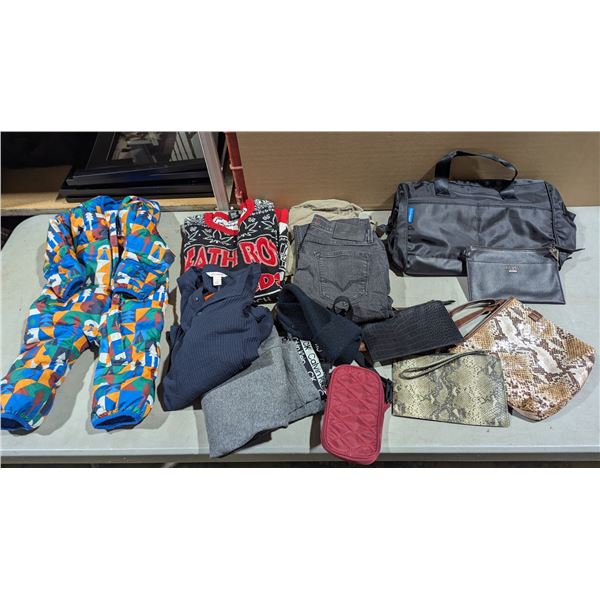 Clothing Lot with Toddler Snowsuit: Joe Fresh, Death Row Records, Columbia