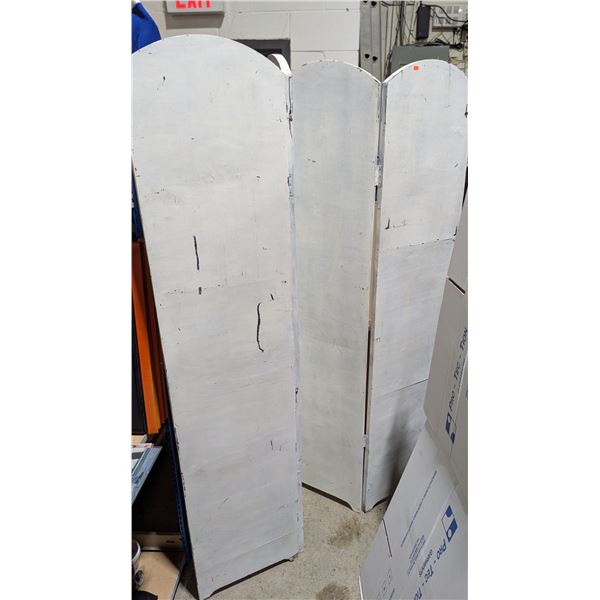 4 Panel Folding Privacy Wall