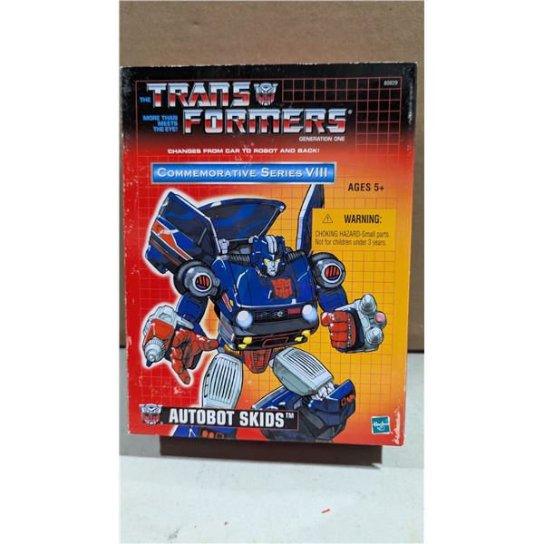 Transformers Autobot Skids Commemorative Series VII