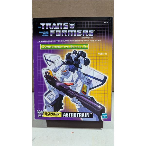 Transformers Decepticon Astrotrain Commemorative Series IX