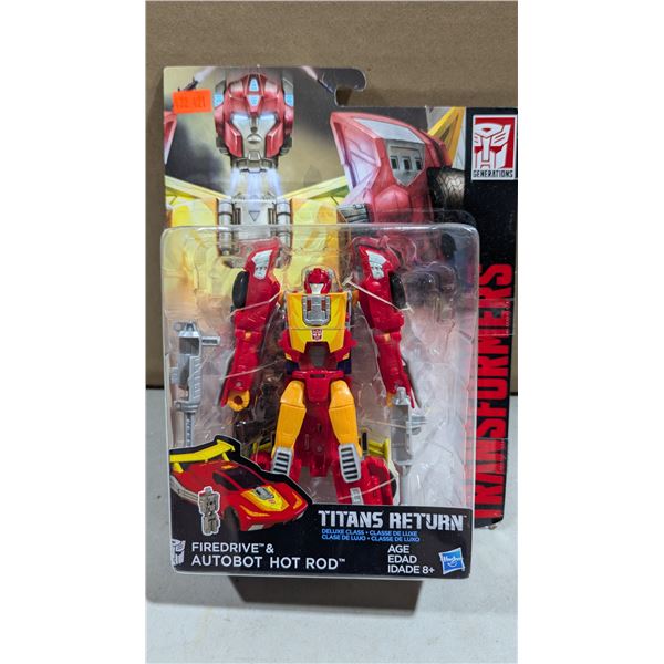 Transformers Titans Return Firedrive & Autobot Hot Rod