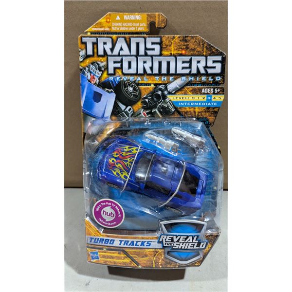 Transformers Reveal the Shield Turbo tracks