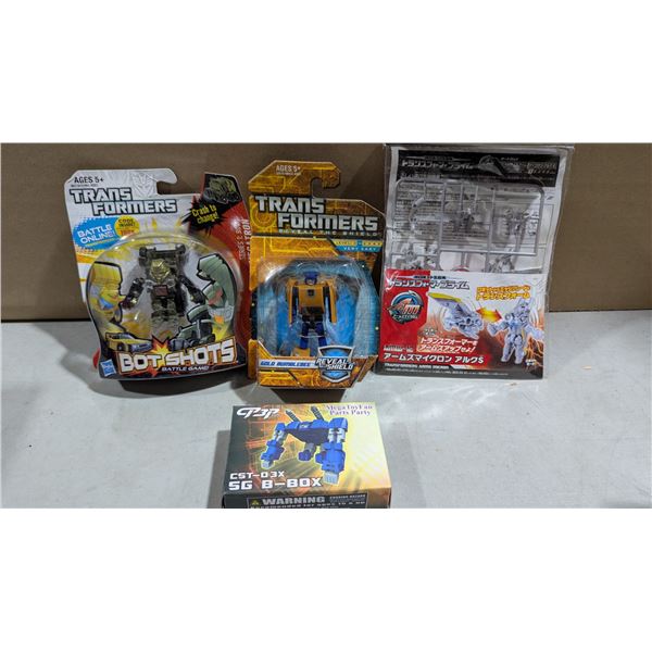 4 Transformers Toys