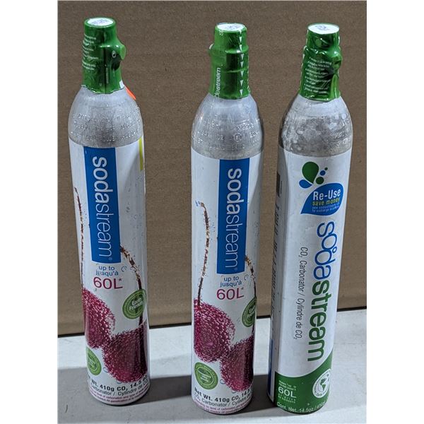 3 60l Sodastream Canisters