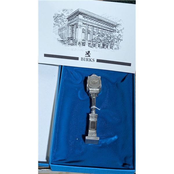 Birks 1994 Steam Clock Tower Mini figure