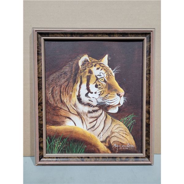 Tiger Portrait by MAria Van Loenen 94