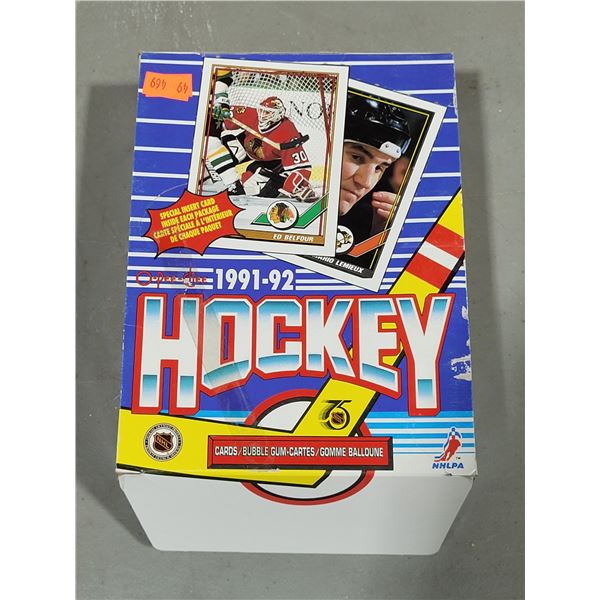 O-Pee-Chee 1991-1992 Hockey Card Packs