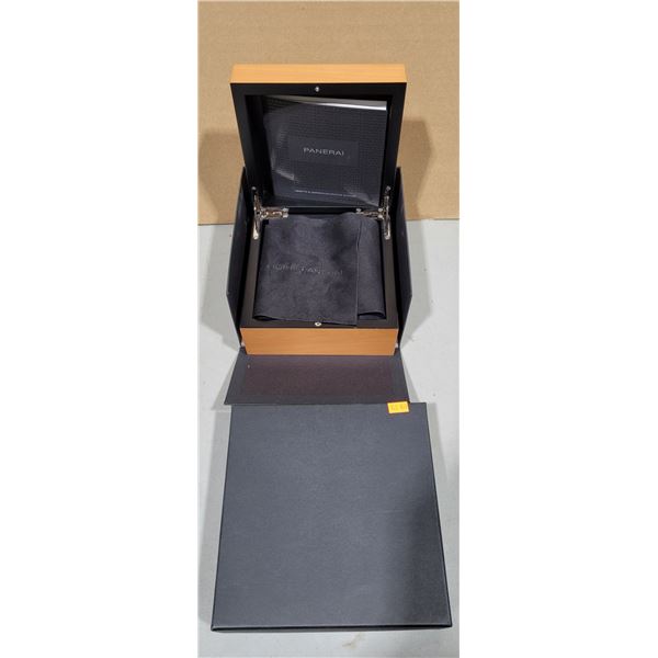 Panerai Watch Presentation Box w/ Rubber Strap & Screwdriver Tool