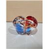 Image 3 : Decorative Art Glass Table / Centerpiece