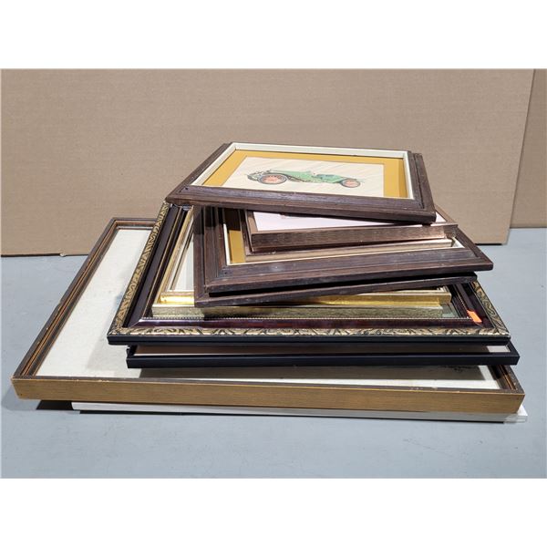Lot of Assorted Paintings w/ Ocean Scenery, Nature, Cars, & More