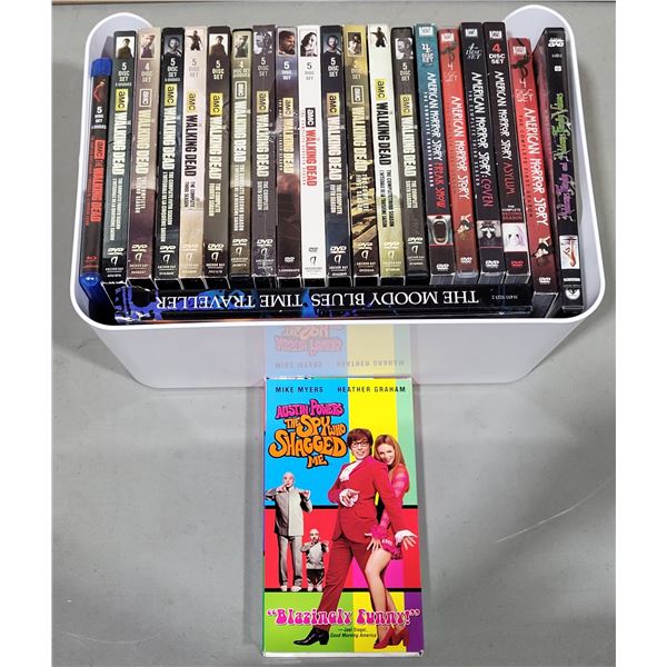 Lot of DVD's w/ The Walking Dead, Austin Powers, & More