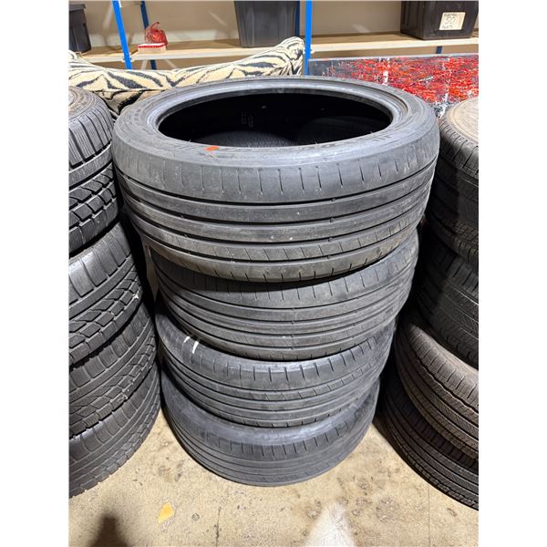Lot of Four Dunlop Tires