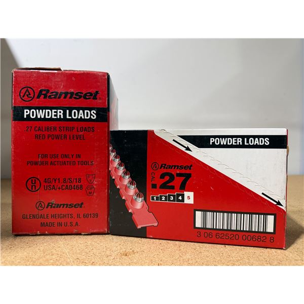 Ramset .27 Caliber Powder Loads