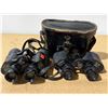 Image 1 : Binoculars Lot – Sears 7x35 & Universe 8x30 Coated Optics w/ Leather Case