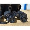 Image 3 : Binoculars Lot – Sears 7x35 & Universe 8x30 Coated Optics w/ Leather Case