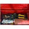 Image 4 : Lot of Assorted Tools w/ DeWalt Saw, Toolbox, Wrenches & More