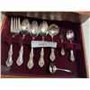 Image 3 : Vintage Silverplated Flatware Set with Case