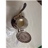 Image 3 : Silver-Plated Teapot and Collector Spoons on Plaque