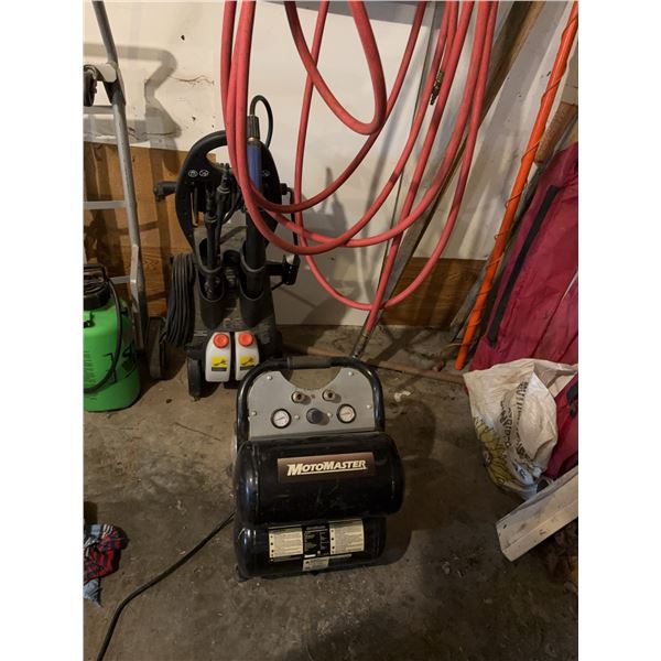 MotoMaster 2.6 Gallon Air Compressor with Hose