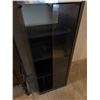 Image 6 : Tall Glass-Front Display Cabinet With Contents