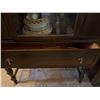 Image 4 : Wooden Display Cabinet With Glass Door, 5ft Tall