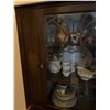 Image 6 : Wooden Display Cabinet With Glass Door, 5ft Tall
