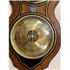 Image 2 : Bulova Wall Weather Station Clock, 23 Inch Wood