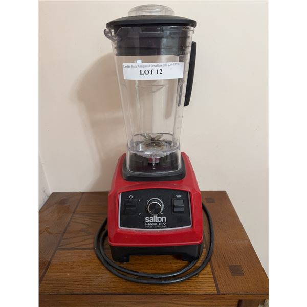 Salton Harley Pasternak Blender Red Black