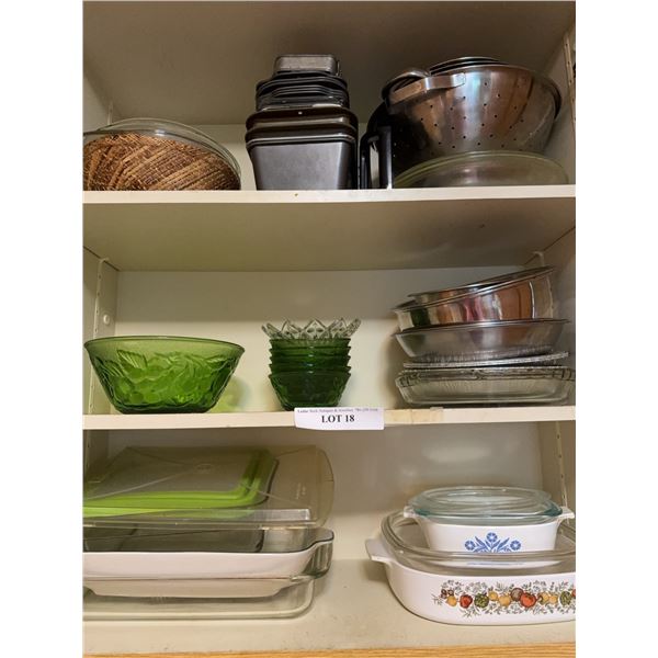 Glass, Metal, and Ceramic Bakeware